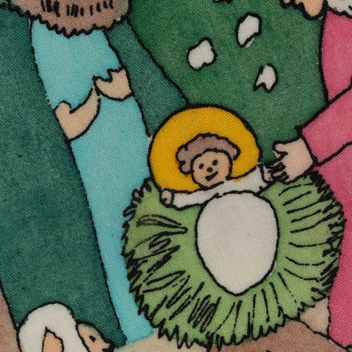 Christmas Cards - Nativity & Trees - Set of 4 9