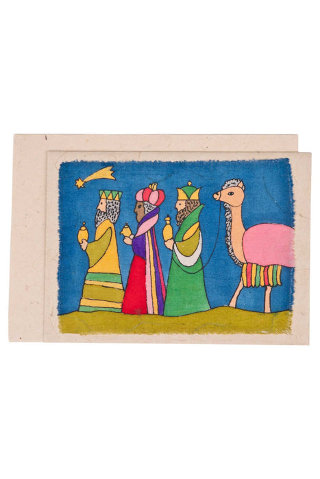 Wise Men Batik Card 1
