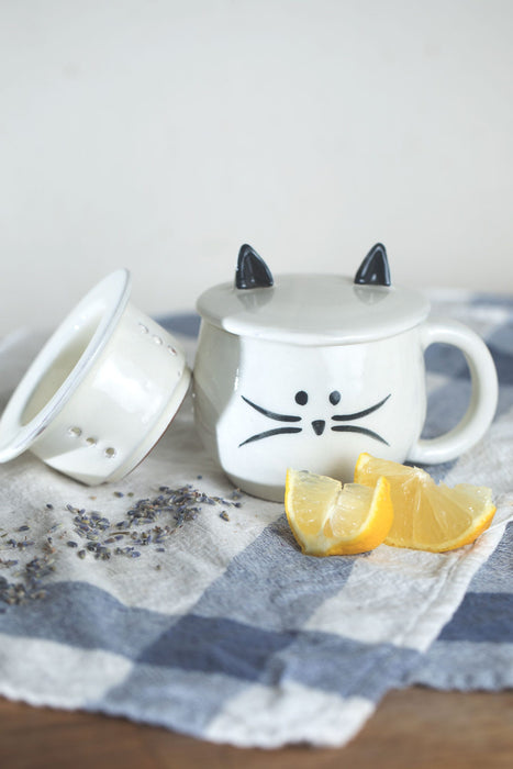 Meow Mug & Tea Strainer 2