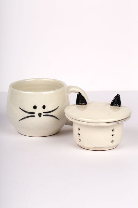 Meow Mug & Tea Strainer 5