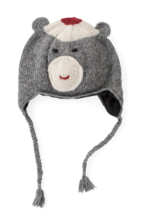 Knit Wool Monkey Hat 1