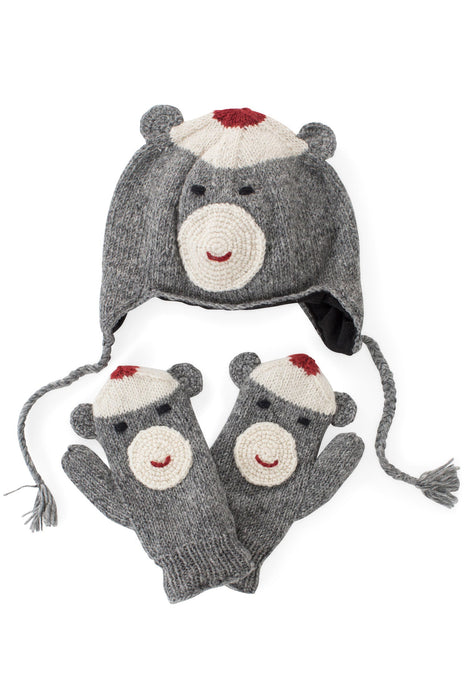 Knit Wool Monkey Hat 2