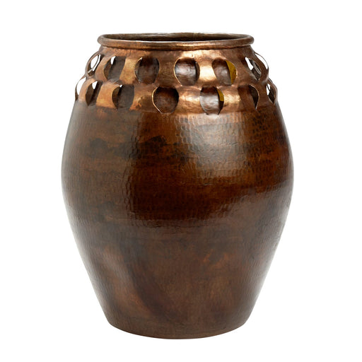 Hammered Copper Vase-lg