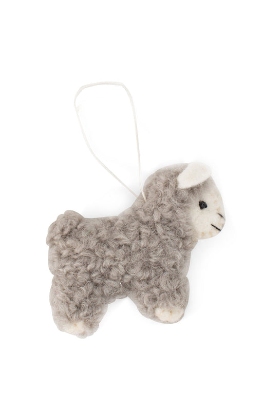 Fleece Navidad Sheep Ornament