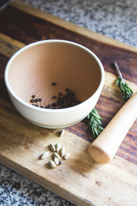 Stoneware Mortar & Pestle 5