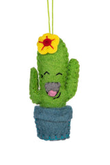Joyful Cactus Ornament
