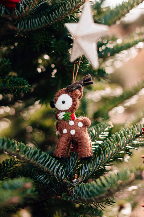 Cuddly Reindeer Ornament 2