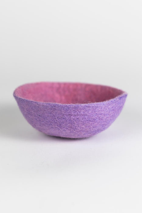 Felt Bowl (Pink/Purple) 2