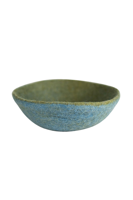 Felt Bowl (Green/Blue) 1