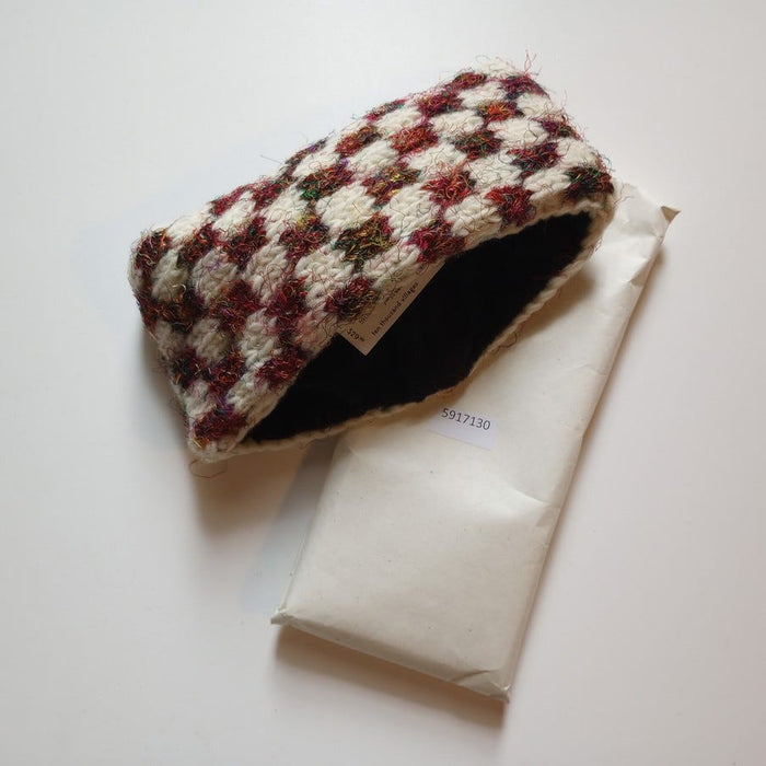 Checkerboard Cold Weather Headband 5