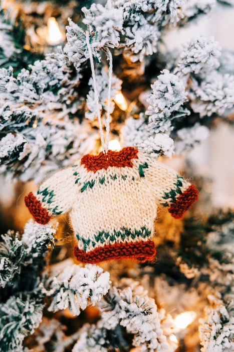 Knit Sweater Ornament 2