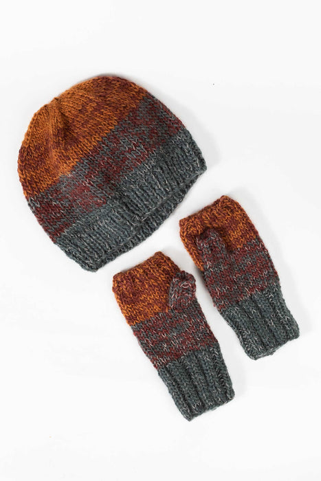 Sunset Ombre Wrist Warmers 7