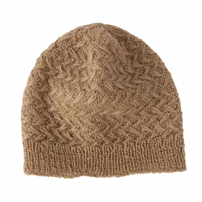 Classic Caramel Wool Hat 1