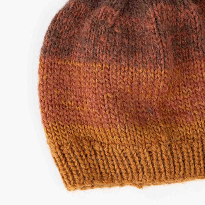 Sunset Ombre Winter Hat 4