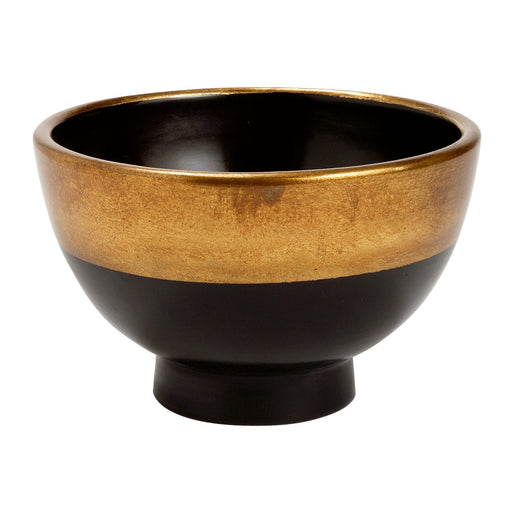 Black and Gold Bowl