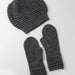 Alpaca Wool Mittens - Grey thumbnail 5