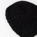 Slouchy Alpaca Wool Beanie - Black thumbnail 2