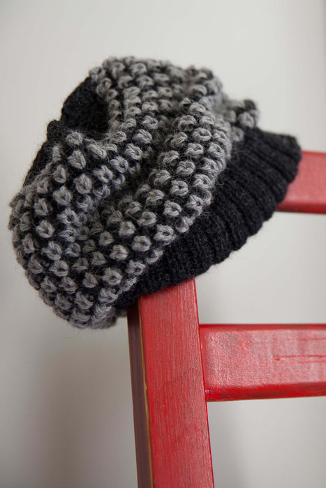 Nubby Knit Alpaca Hat 2