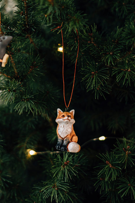 Tame Fox Ornament 2