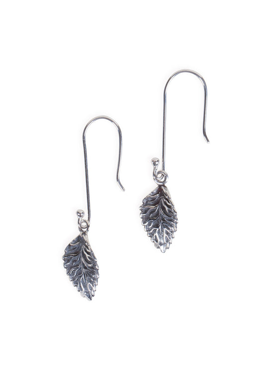 Dark Leaf Earrings