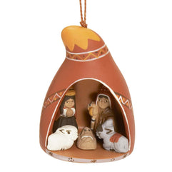 Andean Hat Nativity Ornament