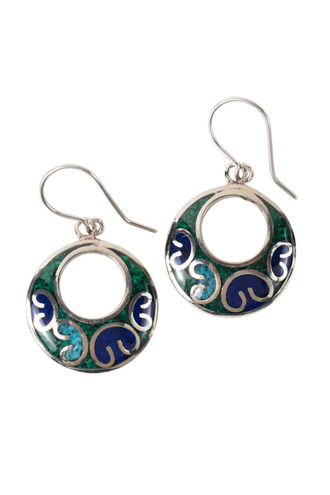 Mosaic Eclipse Earrings 1