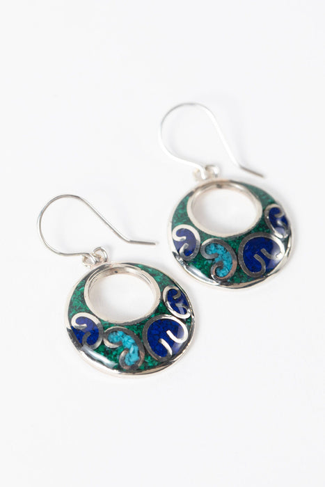 Mosaic Eclipse Earrings 2