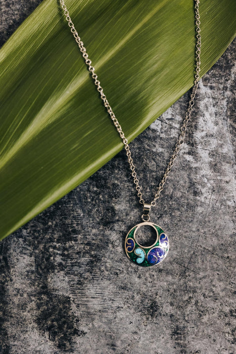 Mosaic Eclipse Necklace 4