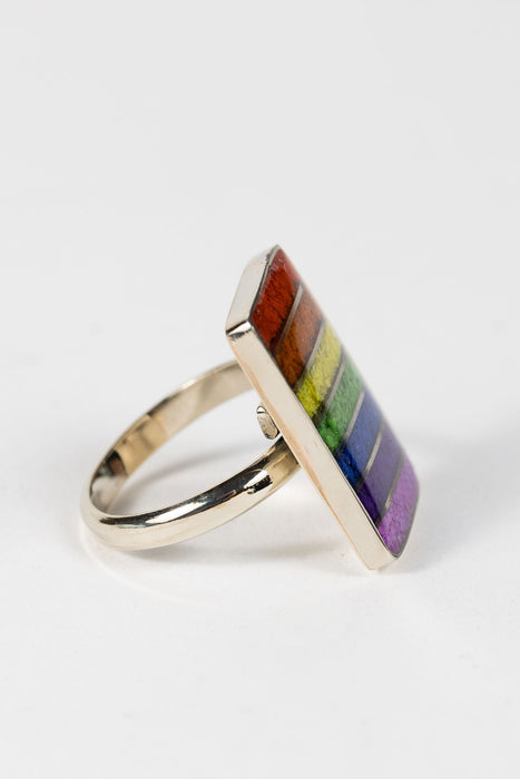 Rainbow Banner Ring 2