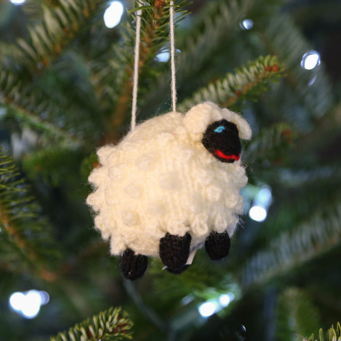 Wooly Sheep Ornament 4