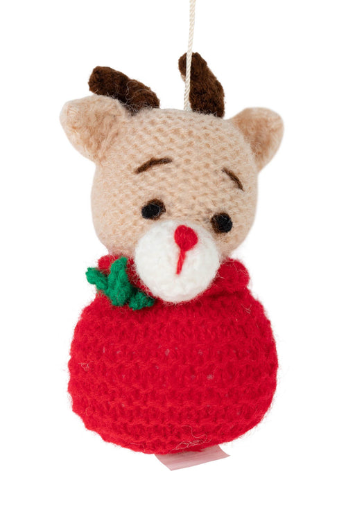 Cozy Reindeer Ornament