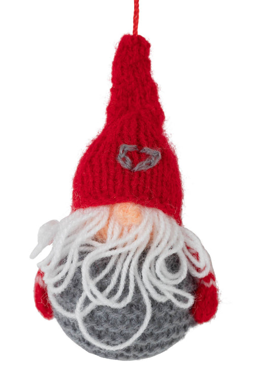 Yarn Gnome Ornament
