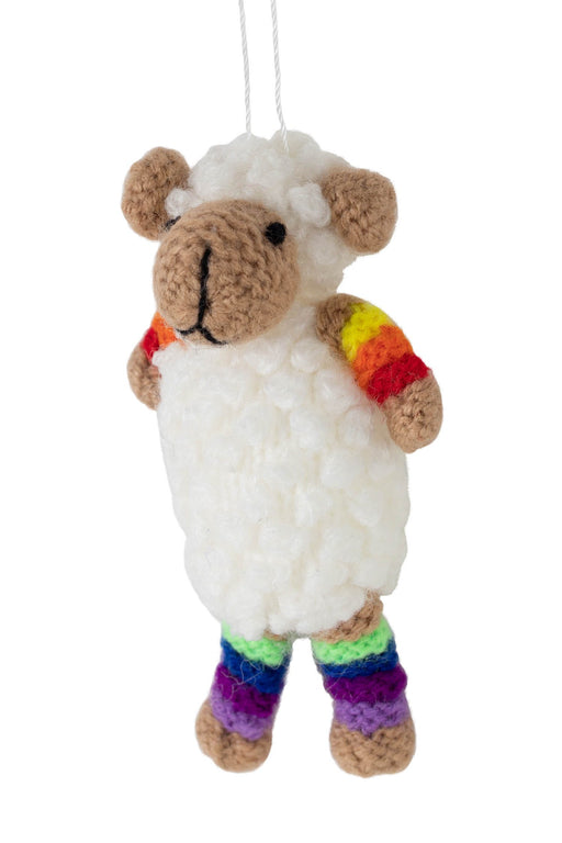Rainbow Sheep Ornament
