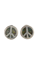 Peruvian Peace Sign Earrings