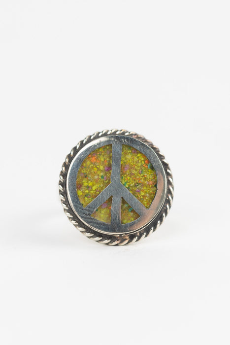 Peruvian Peace Sign Ring 2