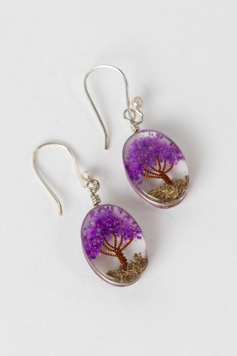 Purple Arbol Earrings 3