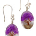 Purple Arbol Earrings thumbnail 1