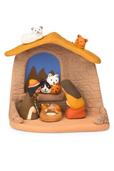 Cat Lovers Nativity