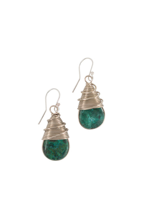 Turquoise Wrap Earrings 1