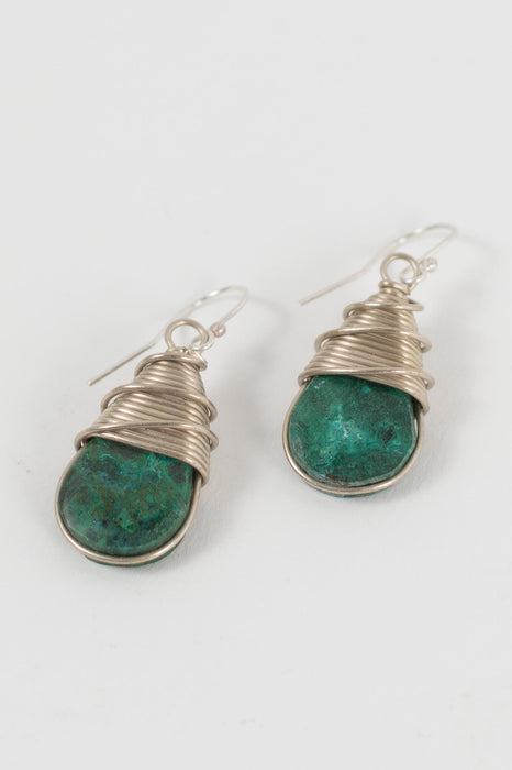 Turquoise Wrap Earrings 2
