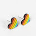 Rainbow Heart Gourd Earrings thumbnail 3