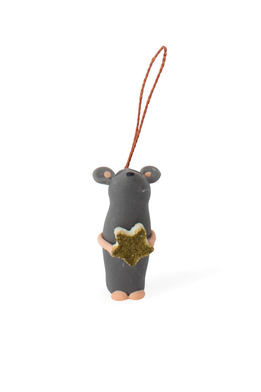 Tiny Mouse Star Ornament