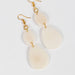 Vanilla Drop Tagua Earrings thumbnail 2