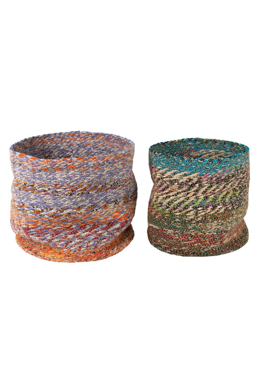 Stitched Sari Basket Set
