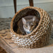 Recycled Sari Cat Basket thumbnail 3