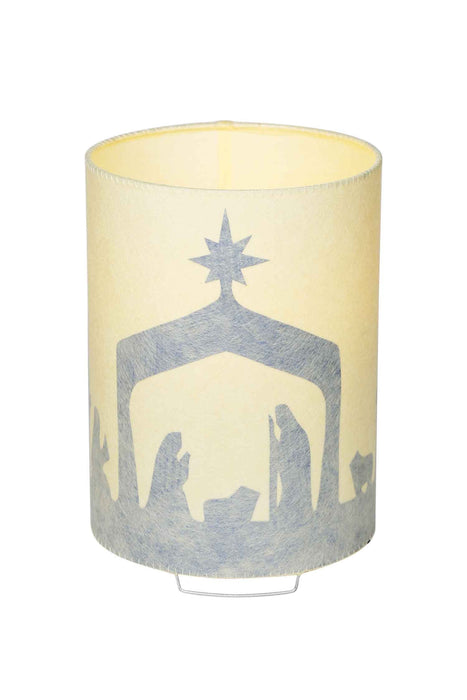 Silk Paper Nativity Lamp 1