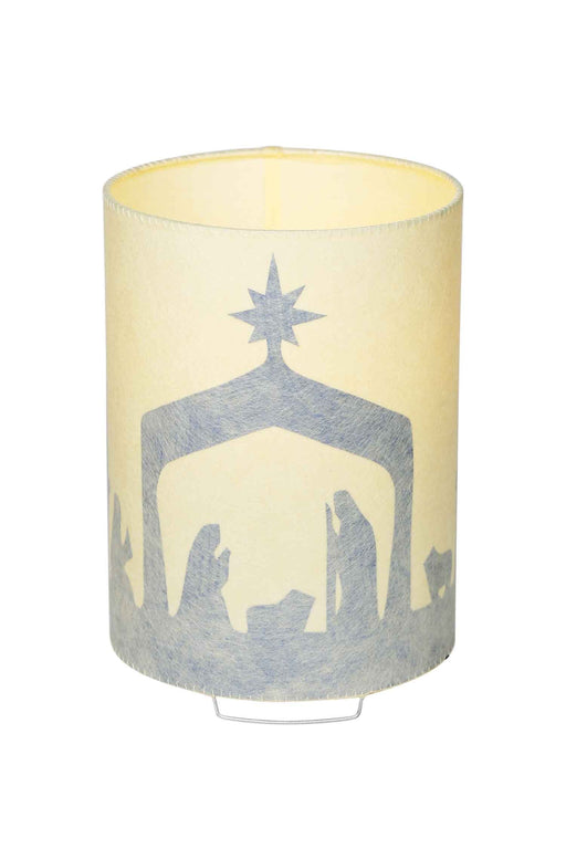 Silk Paper Nativity Lamp