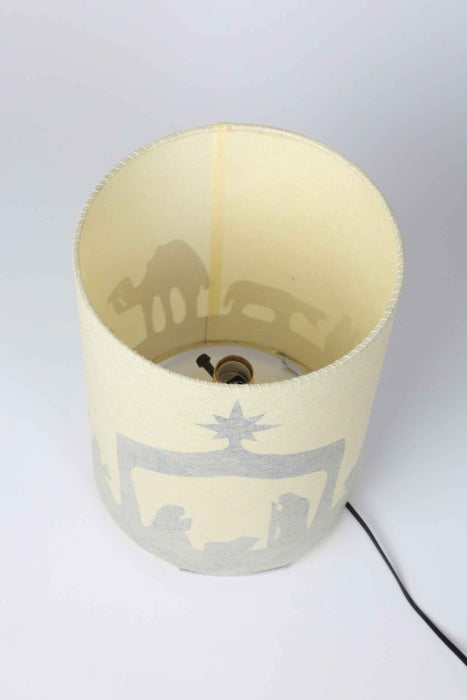 Silk Paper Nativity Lamp 6