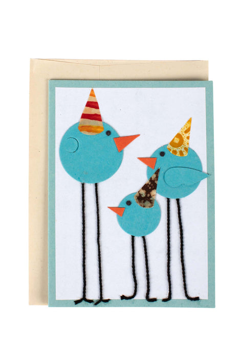 Party Birds Greeting Card 1