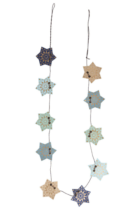 6 Point Star Garland 1